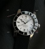 GF Breitling Superocean Heritage II 42mm 2824 Movement White Face Rubber Band Watch